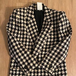 Vintage Houndstooth Jacket